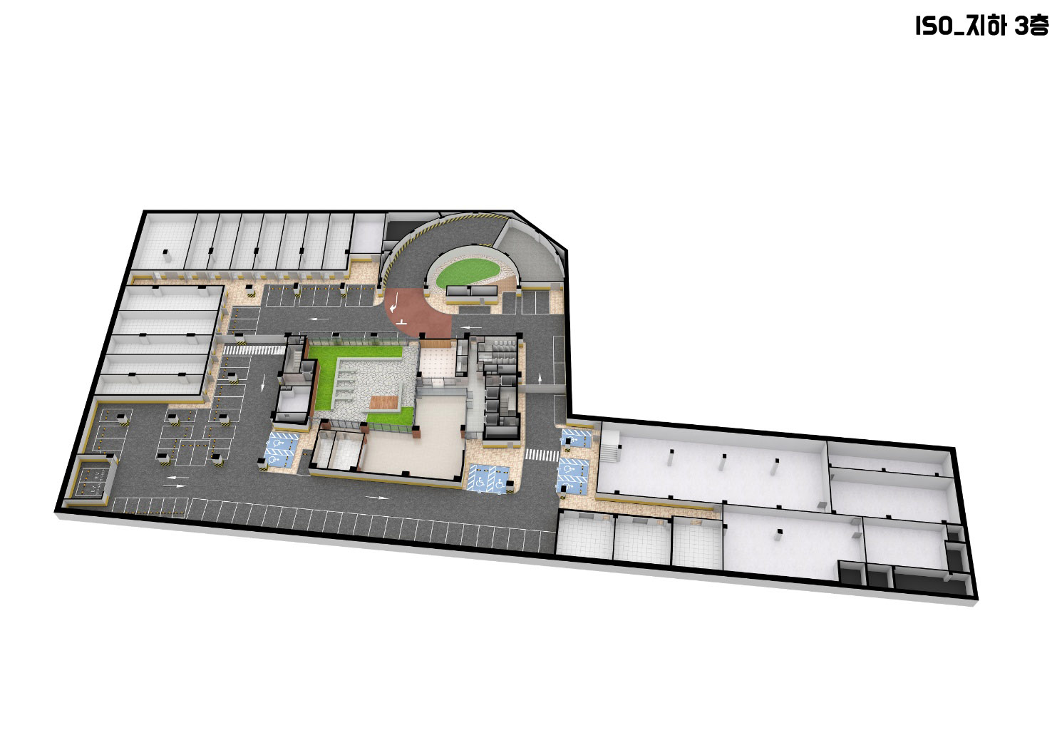 지하3층 평면도